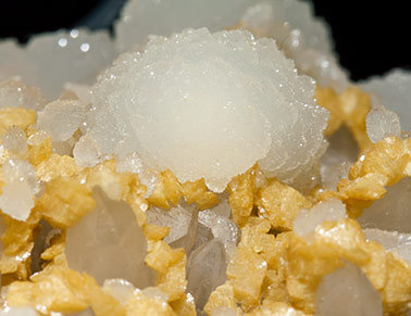 Calcite with Dolomite and Quartz. 
