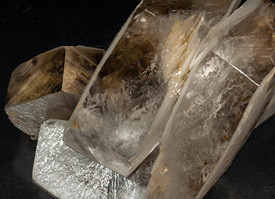 Calcite with inclusions. 