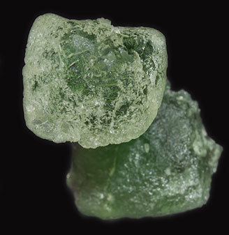 Fluorite (scepter). Top