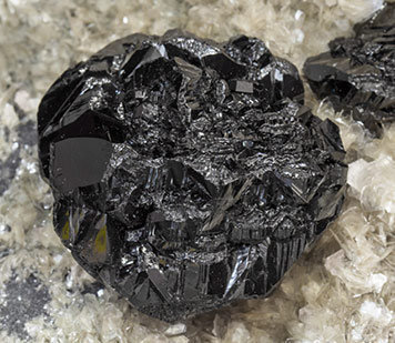 Cassiterite with Muscovite. 