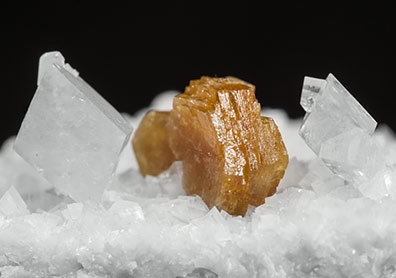 Hydroxylbastn�site-(Ce) with Dolomite. 