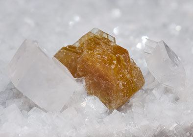 Hydroxylbastn�site-(Ce) with Dolomite. 