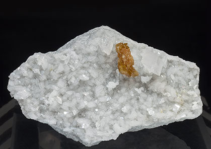 Hydroxylbastn�site-(Ce) with Dolomite. 