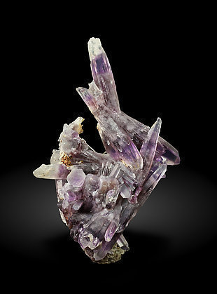 Quartz (variety amethyst). 