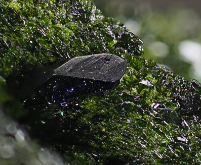 Volborthite with Malachite, Azurite and Dickite. Photo: Joaquim Call�n