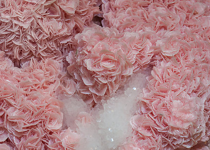 Rhodochrosite with Quartz. 