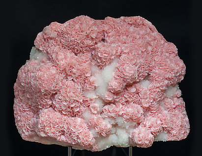 Rhodochrosite with Quartz. 