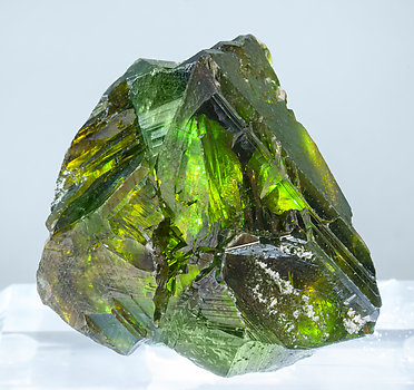Sphalerite. With light behind