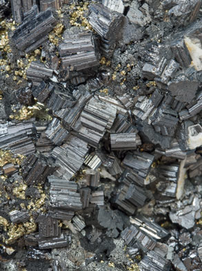 Bournonite with Pyrite and Baryte. 