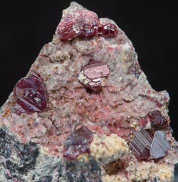 Cinnabar with Quartz. 