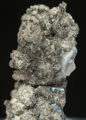 Silver with Acanthite. 