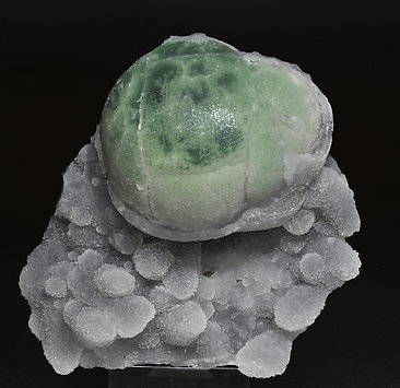 Fluorite with Quartz. 