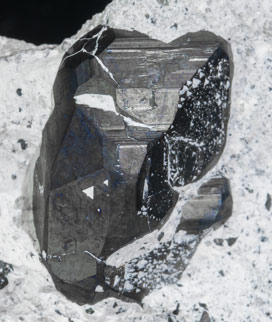 Chalcocite coating Pyrite. 
