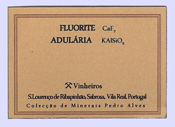 Fluorite with Feldspar