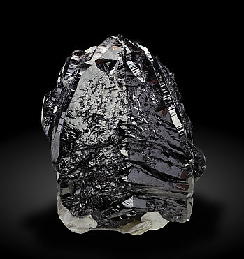 Cassiterite with Muscovite. Front