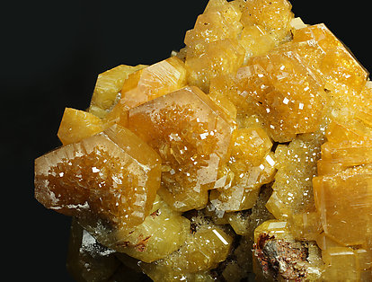 Mimetite with Calcite. 