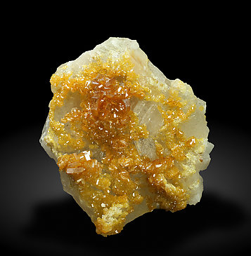 Mimetite with Calcite. 