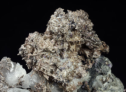 Silver with Calcite. 