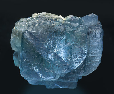 Fluorite with Feldspar. Side