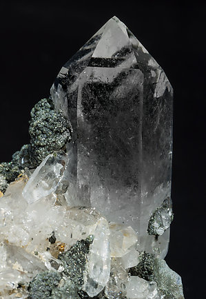 Quartz with Chlorite. 