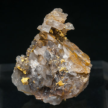 Gold with Quartz. Rear