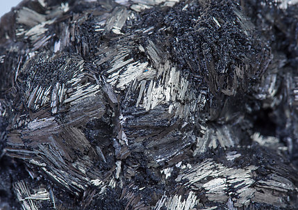 Pyrolusite with Roman�chite. 