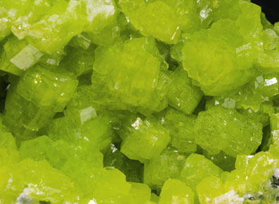 Pyromorphite. Close-up