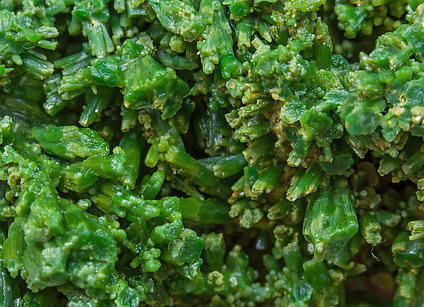 Pyromorphite with Baryte. 