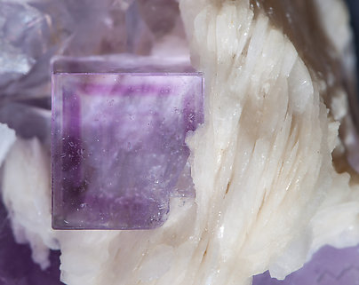 Fluorite with Baryte. 