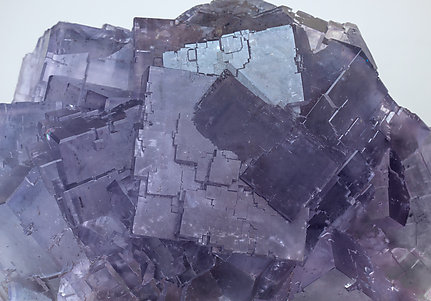 Fluorite with Quartz. 