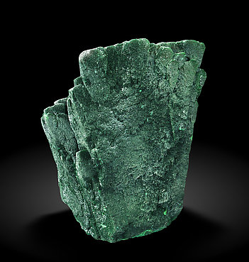 Malachite after Azurite. Front