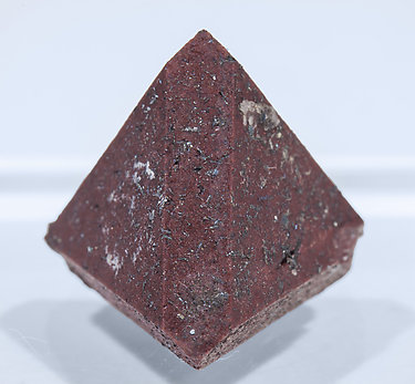 Zunyite with Hematite. Rear