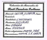 Calcite with Fluorite