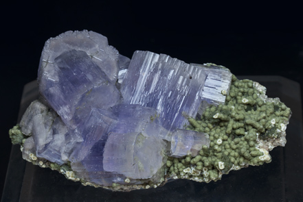 Fluorapatite with Muscovite and Chlorite. Front