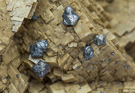 Chalcopyrite with Dolomite and Calcite. 