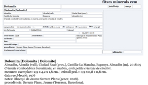 Cinnabar with Dolomite