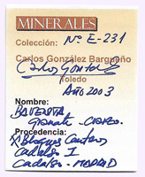 Bavenite with Quartz (variety smoky), Spessartine, Clinochlore and Microcline