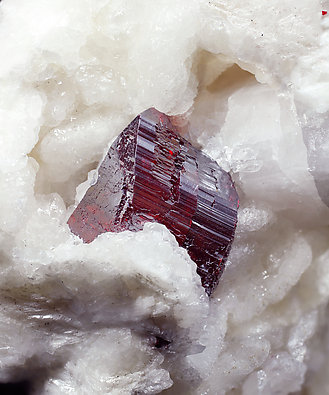 Cinnabar with Dolomite. 