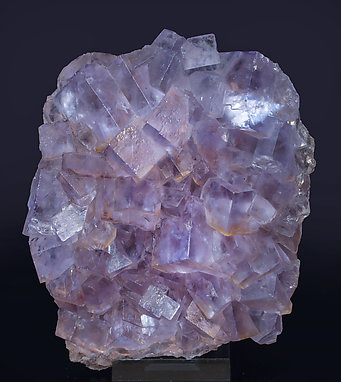 Fluorite with Calcite. 