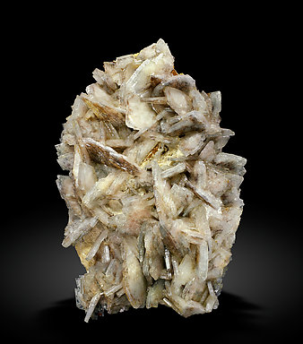 Baryte with inclusions. Front