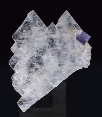 Celestine with Fluorite. Rear