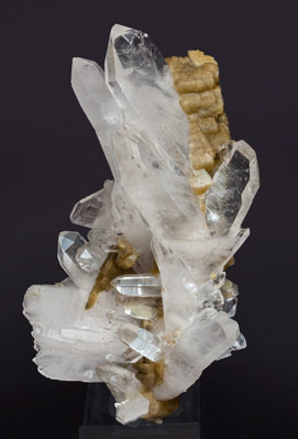Quartz with Siderite. Side