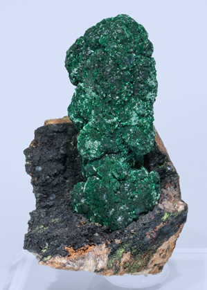 Malachite after Azurite. Front