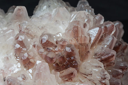 Calcite with Hematite inclusions. 