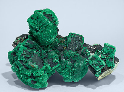 Malachite after Azurite. Front