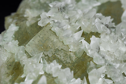 Fluorite with Calcite. 