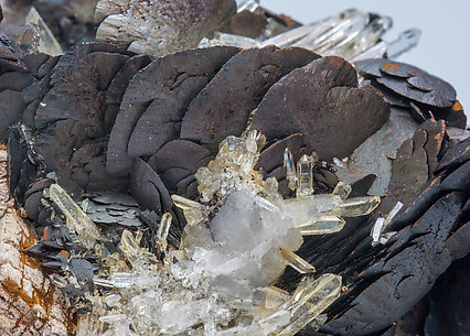 Siderite with Quartz. 