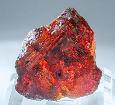 Sphalerite. Light behind