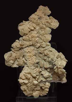 Dolomite with Calcite. Rear
