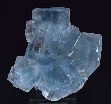 Fluorite with Quartz. 